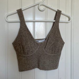 Zara Strappy Knit Top
